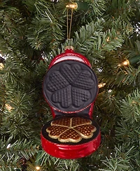 Holiday Lane Foodie Heart Waffle Maker Ornament, Macy's Exclusive