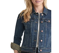 Jones New York Women's Chelsea Denim Trucker Jacket