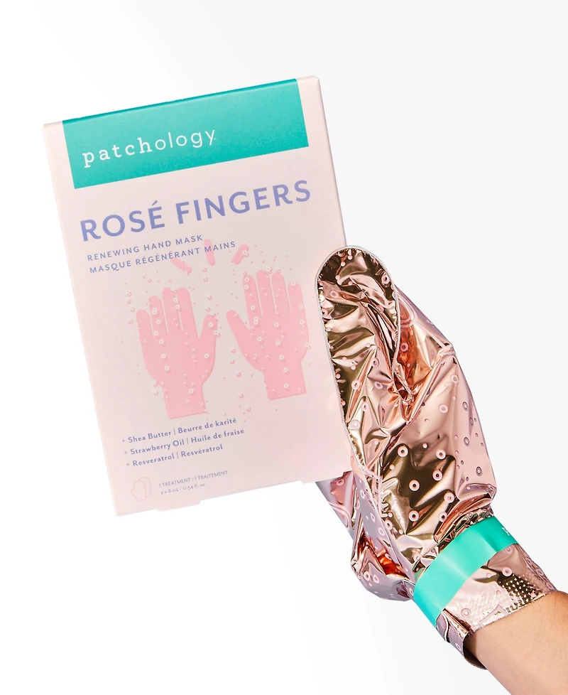 Patchology Rose Fingers Renewing Hand Mask
