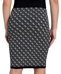 Guess Women's Lise 4G-Logo Pull-On Sweater Skirt