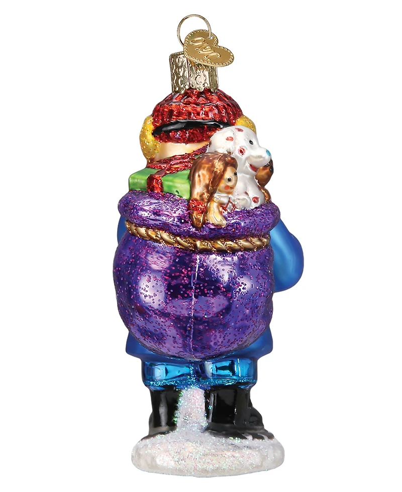 Old World Christmas 4.5" Rudolph the Red-Nosed Reindeer Yukon Cornelius Ornament