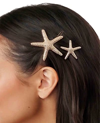 Ettika Starfish Barrette Set