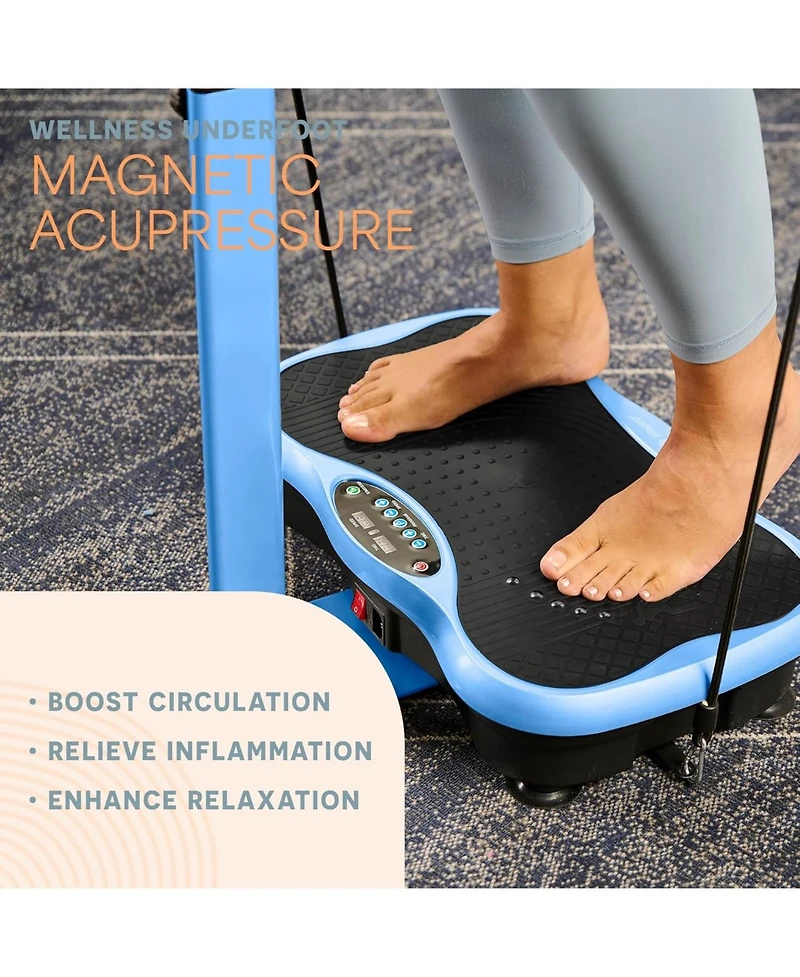 LifePro Magnetic Vibration Plate – Full Body Vibration Exercise Machine for Recovery, Muscle Toning & Lymphatic Drainage