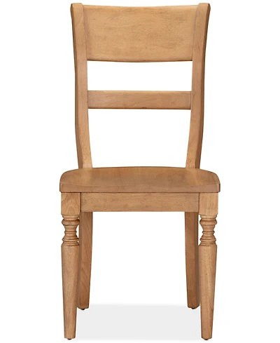 Willowmere Dining Chair with Wood Seat, Created for Macy's.