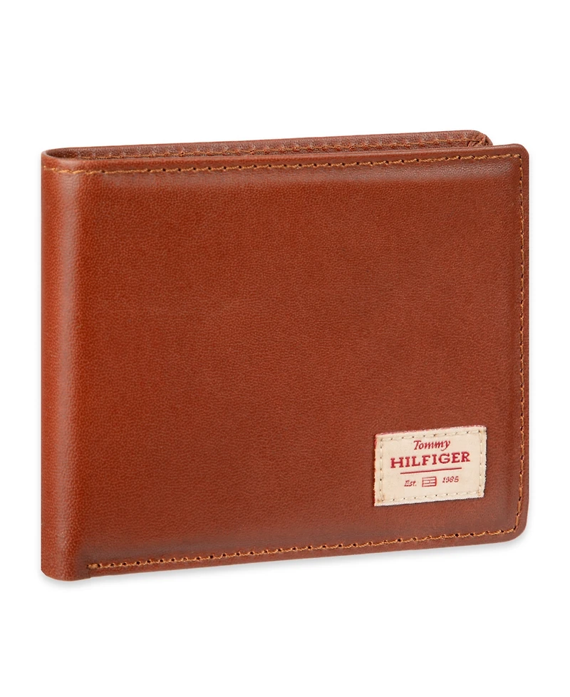 Tommy Hilfiger Men's Rfid Extra Capacity Slimfold Wallet