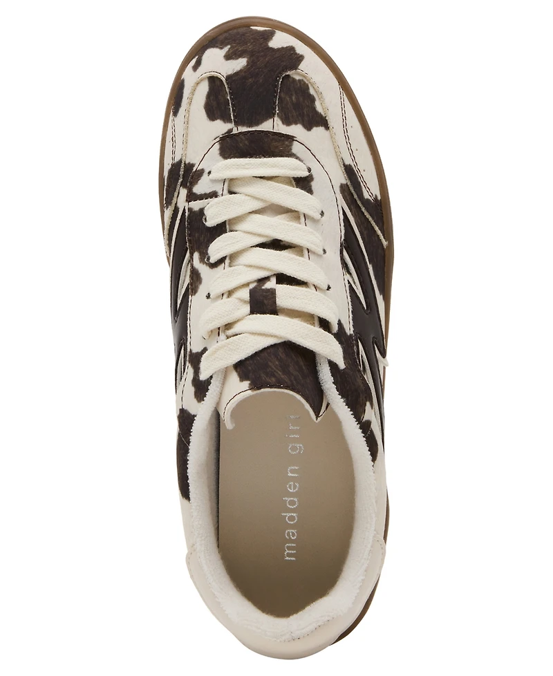 Madden Girl Giia Lace-Up Low-Top Sneakers