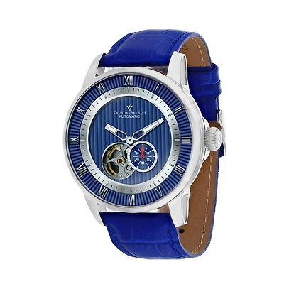 Christian Van Sant Men's Viscay Blue Dial Watch