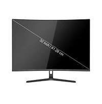 Z-edge 32 inch 1080P Full Hd 1920 x 1080 240 Hz 1 ms Curved Gaming Monitor, FreeSync, Hdmi + Dp, Supports Wall Mount