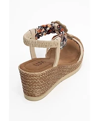 Prologue Shoes Sogno Rhinestone Espadrille Sandal (Women)
