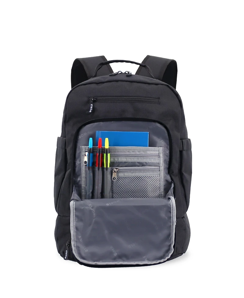 J World Unisex Packmate 2 1 Backpack With Built-in Lunch Bag