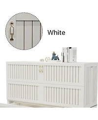 livelylodge Queen Murphy Bed Cabinet with Storage Drawer and Shelves, White Queen Hideaway Murphy Bed Suit for Guest Room and Bedroom Living Room