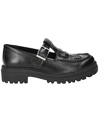 Bella Vita Women's Makell Comfort Lug Buckle Loafers
