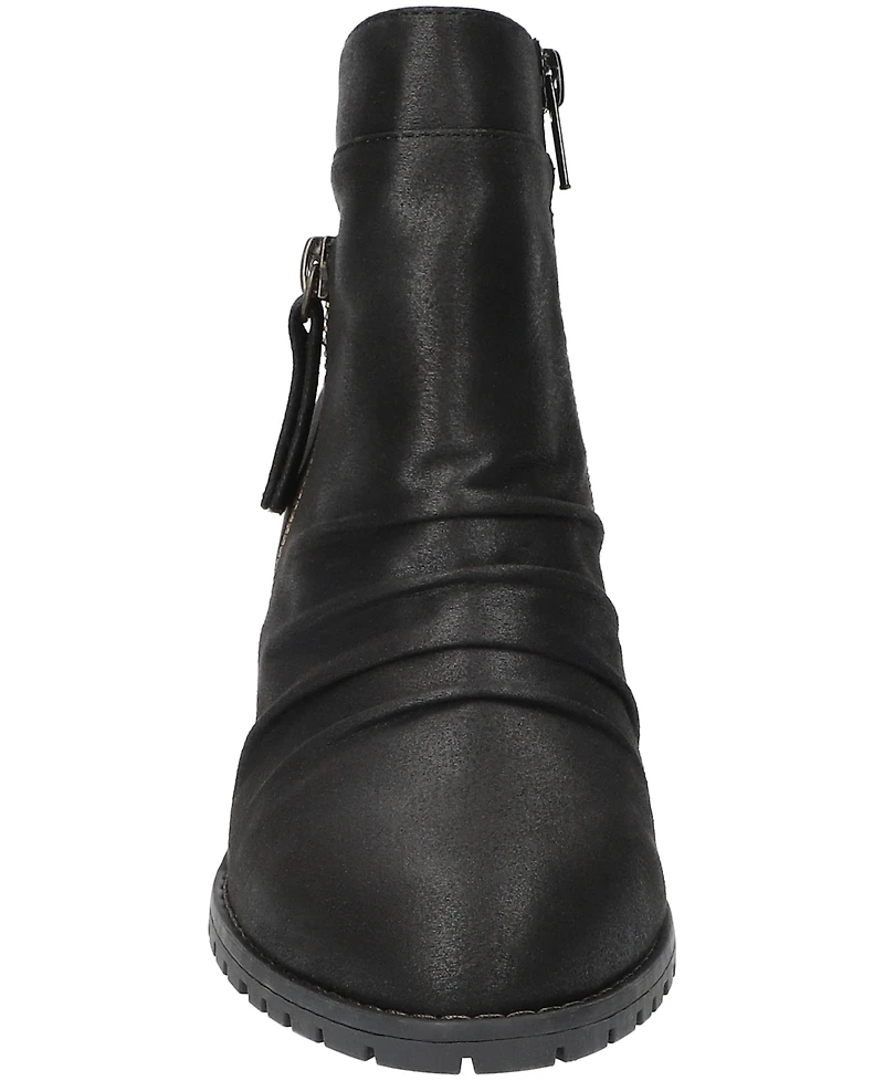Bella Vita Women's Janita Block Heel Ankle Booties