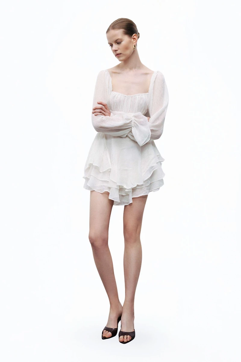 Nocturne Women's Ruffle Mini Dress