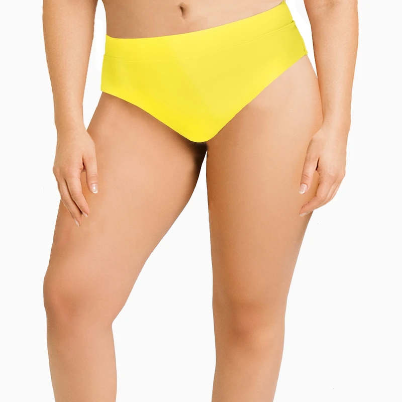 Swimsuits for All Women's High Waist Cheeky Bikini Brief