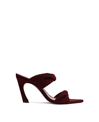 Schutz Women's Meline Twisted Dual-Band Mule Sandals