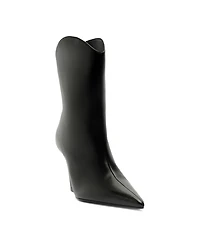 Schutz Women's Maryann Curve Pointy Toe Booties