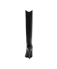 Schutz Women's Maryann Up Curve Pointy Toe Boots