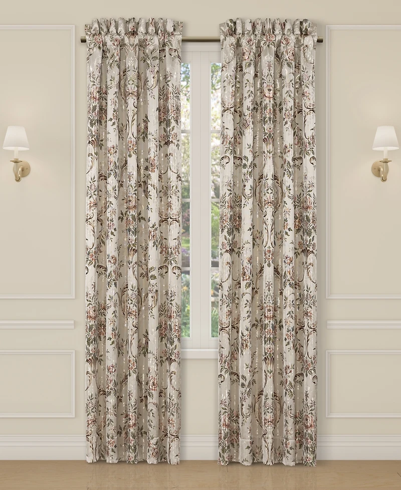 J Queen New York Pecora Window Panel Pair, 50" x 84"