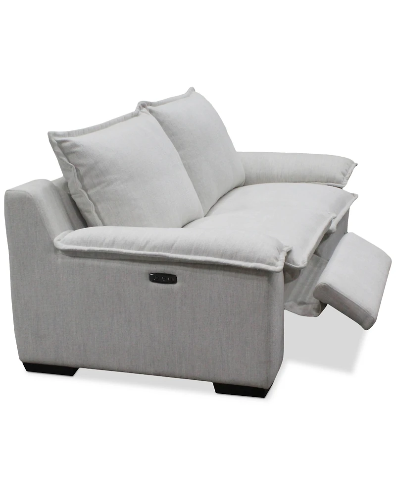 Borsi 2-Pc. Sofa Sectional with 2 Power Recliners, Exclusive at Macy's