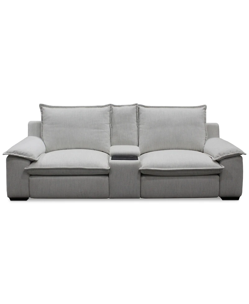 Borsi 3-Pc. Sofa Sectional with 2 Power Recliners & 1 Console, Exclusive at Macy's