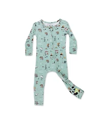 Bellabu Bear Baby Boys or Girls, Mushroom Cycle Convertible Footie
