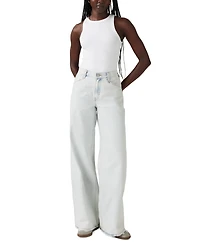 Levi's Women's Mid Rise Cotton 94 Baggy Jeans