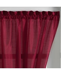 Elrene Home Fashions Colette Faux Silk Side Door Window Panel