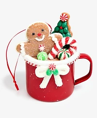 Holiday Lane Gingerbread Village Gingerbread Cup Ornament, Macy's Exclusive
