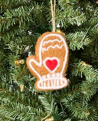 Holiday Lane Gingerbread Village Gingerbread Mitten Ornament, Macy's Exclusive