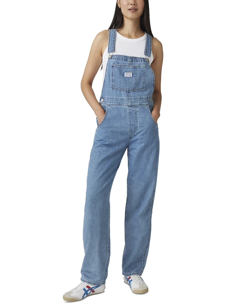 Levi's Women's Vintage-Style Cotton Denim Overalls