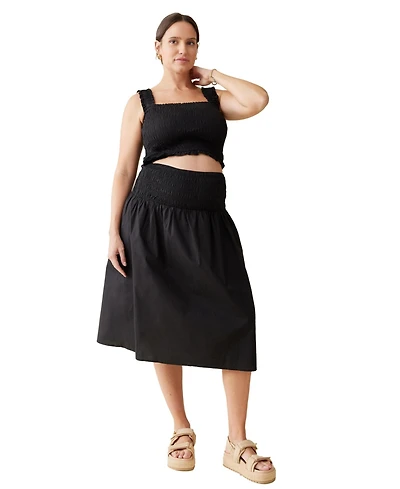 Ingrid + Isabel Maternity Babymoon Every Day Midi Skirt Set