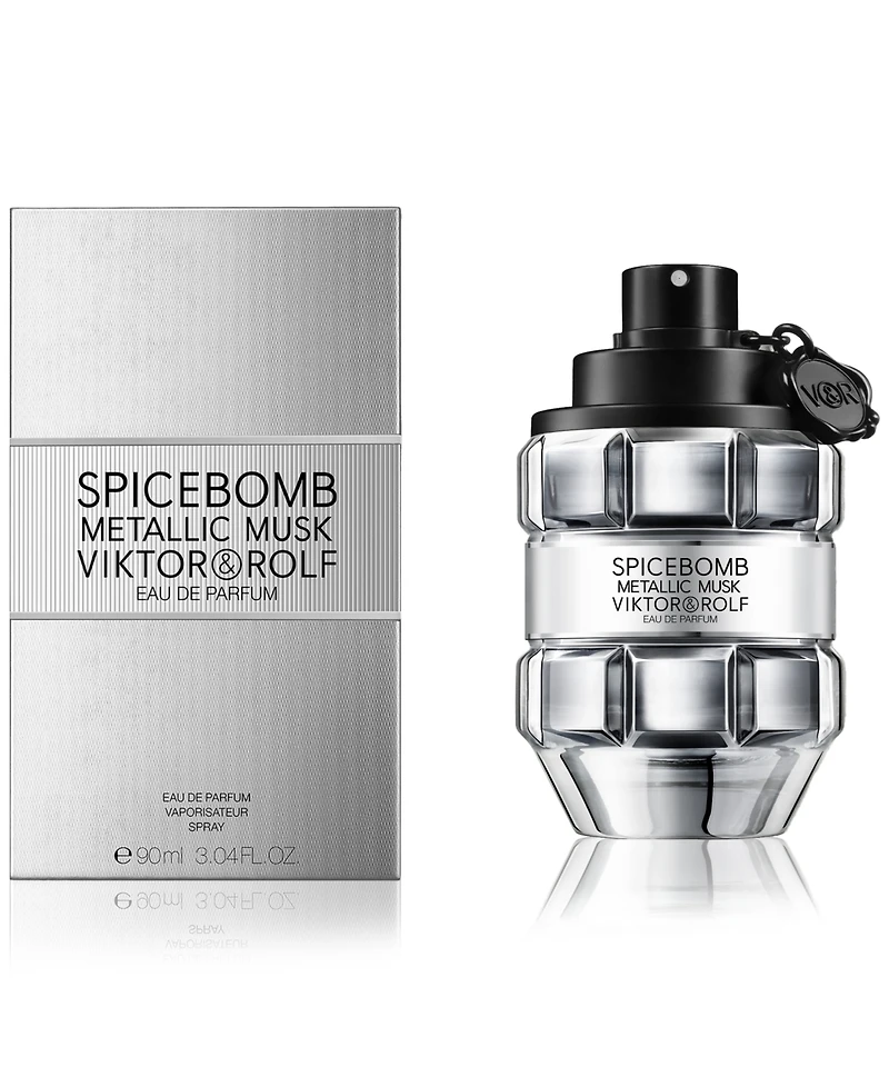 Viktor & Rolf Men's Spicebomb Metallic Musk Eau de Parfum, 3.04 oz.