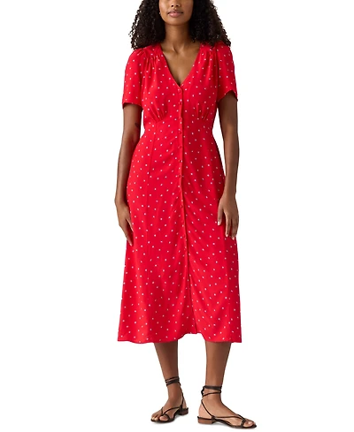 Levi's Women's Sarina Short-Sleeve Midi Dress