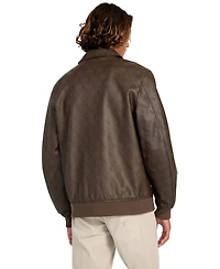 Guess Men's Monogram Aviator Jacket