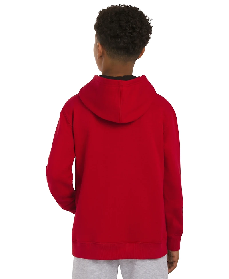 Champion Big Boys Signature Fleece Logo Hoodie