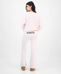 Grayson Threads The Label Juniors Witchy Snoopy Sweatshirt Fold Over Pants