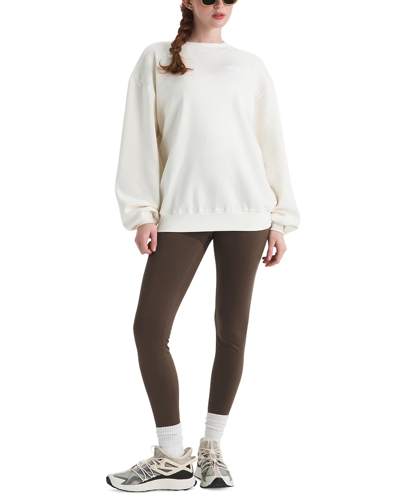 The North Face Women's Evolution Oversized Crewneck Fleece Sweatshirt