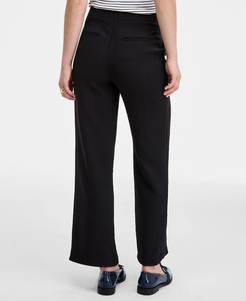 On 34th Women's High-Rise Crepette Trouser Pants, Macy's Exclusive