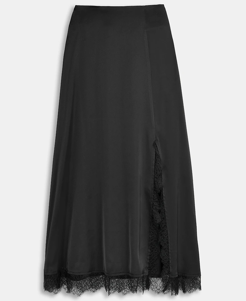On 34th Women's Lace-Trim Slip Skirt, Macy's Exclusive