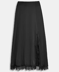 On 34th Women's Lace-Trim Slip Skirt, Macy's Exclusive