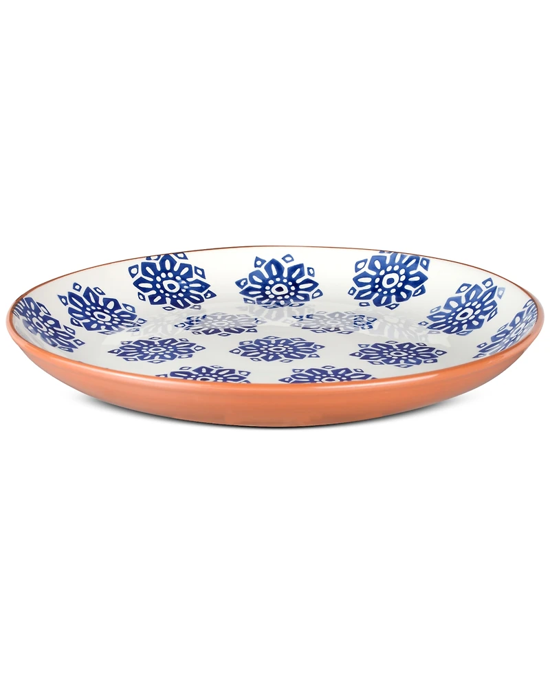 Euro Ceramica Costa Azul Tile Round Platter