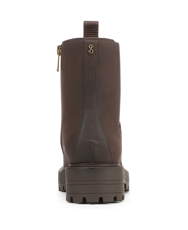 Sam and Libby Women's Oak Lug Sole Booties