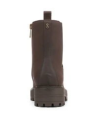 Sam and Libby Women's Oak Lug Sole Booties
