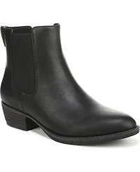 Dr. Scholl's Women's Mara Stacked Block Heel Chelsea Short Boots