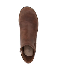 Dr. Scholl's Women's Calm One Round Toe Chelsea Short Boots