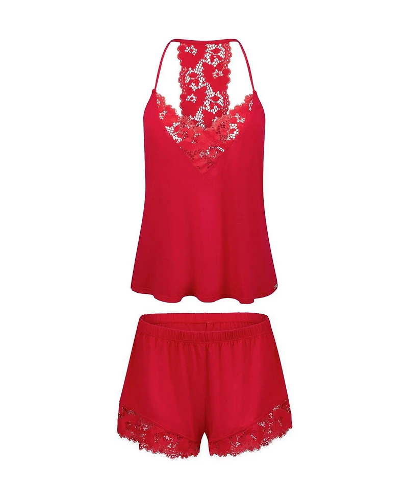 Adore Me Plus Size Jacky Pajama Cami & Shorts Set
