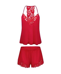 Adore Me Plus Size Jacky Pajama Cami & Shorts Set