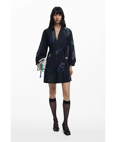Desigual Women's Short shirt dress