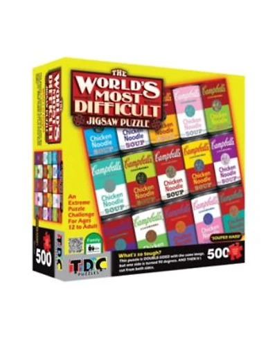 Tdc Games Campbells Souper Hard Jigsaw Puzzle 500 Pieces Double Sided